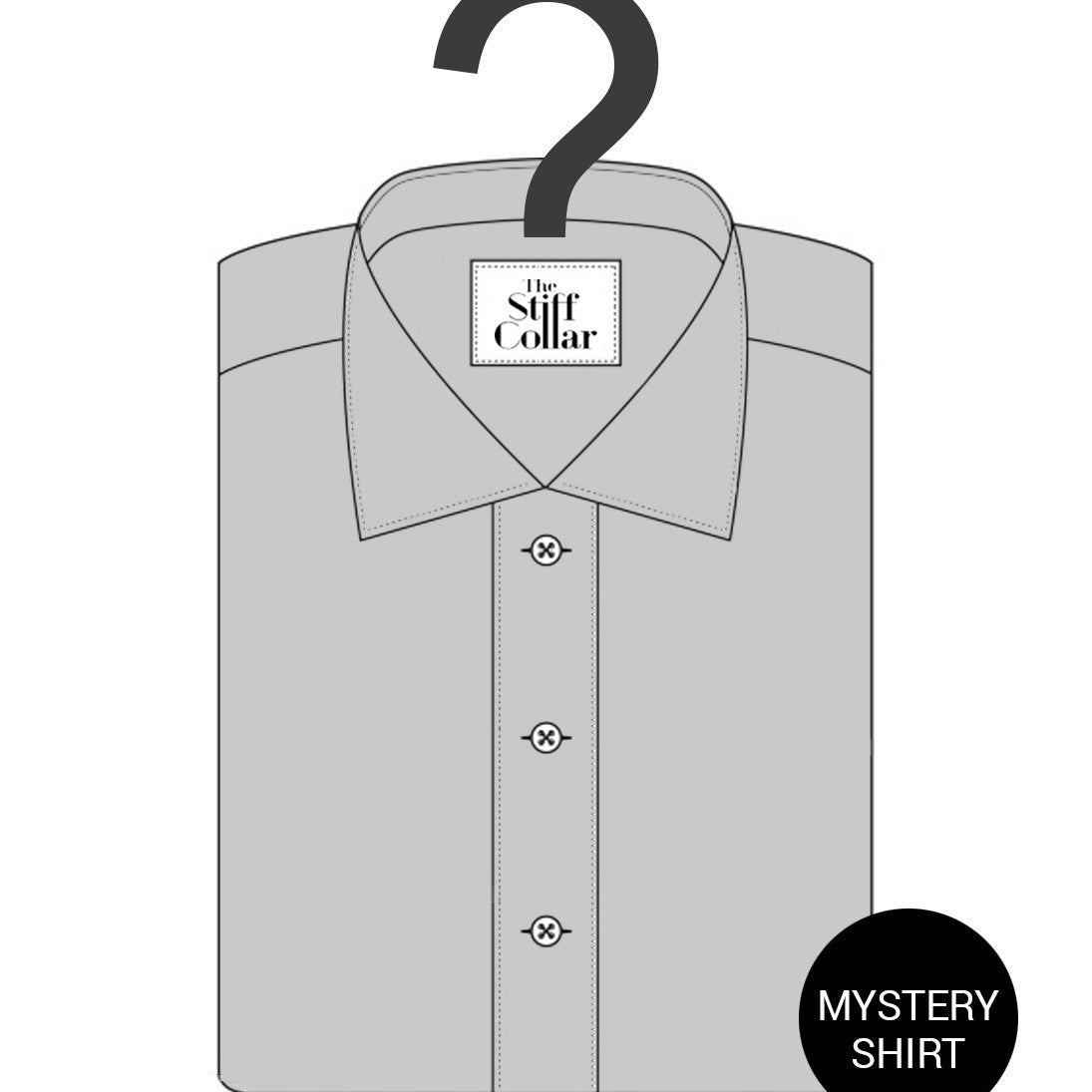 Mystery Shirt - "Half Sleeve" - Thestiffcollar.com