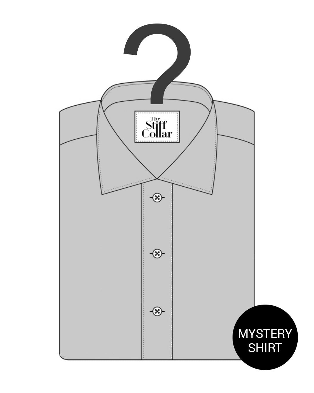 Mystery Shirt - "Half Sleeve" - Thestiffcollar.com