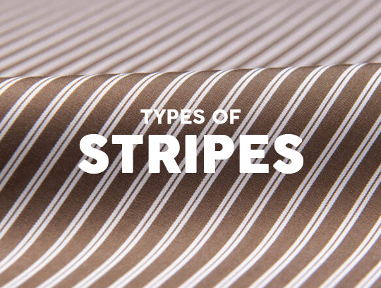 Types of Stripes in Men's Shirting