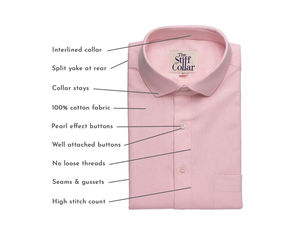 How to identify a good quality shirt. Thestiffcollar.com How to identify a good quality shirt. Thestiffcollar.com
