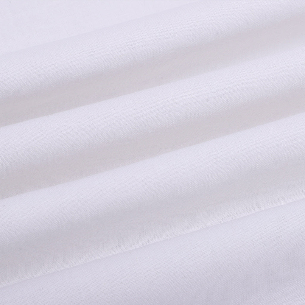Ice Blue Checks and Dove White Half Sleeve Cotton Shirt Combo