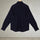 Navy Herringbone Denim Button Down Collar Regular Fit Shirt
