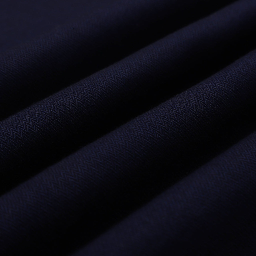 stiffcollar Ironed blue denim shirt fabric for men - denim shirt for men