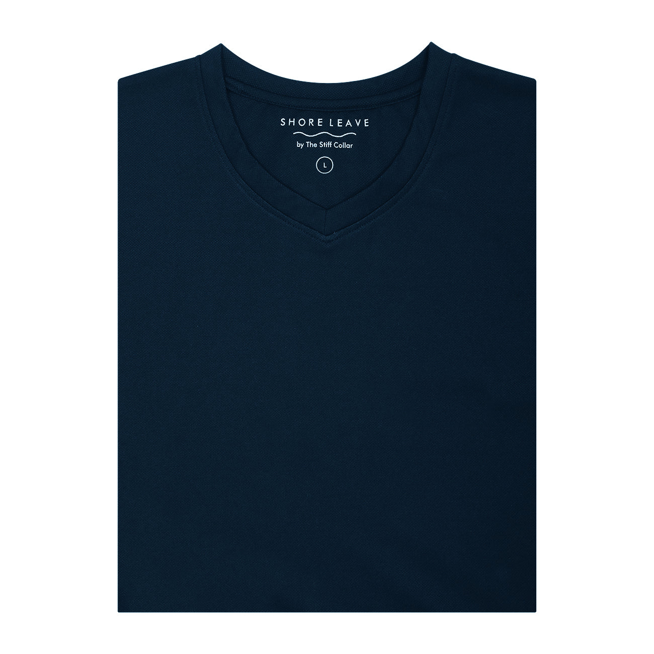 Cadet Blue Premium Imported V Neck T-shirt