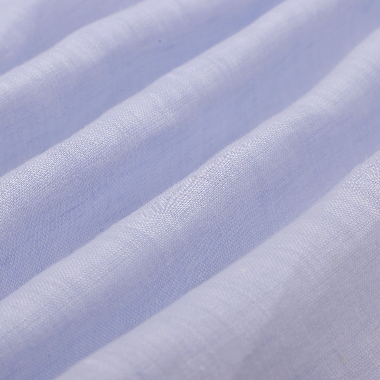 Breeze Blue Pure Linen Half Sleeve Shirt