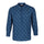 Blue Turtle Print Cotton Full Sleeve Premium Kurta Shirt
