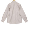 Camel Brown Oxford Check Button Down Cotton Shirt