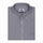 Carbon Black Houndstooth Button Down 2 Ply Cotton Shirt