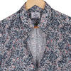 Floral Print Lightweight Poplin Half Sleeves Beach Shirt