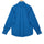 Sapphire Blue Button Down Cotton Linen Shirt