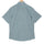 Teal Blue Pure Linen Half Sleeve Shirt