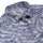 Subtle Blue Tropical Print Half Sleeve Cotton Shirt