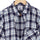 Scottish Navy White Brushed Checks Regular Fit Cotton Shirt