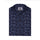 Navy Floral Digital Print Half Sleeve Cotton Shirt