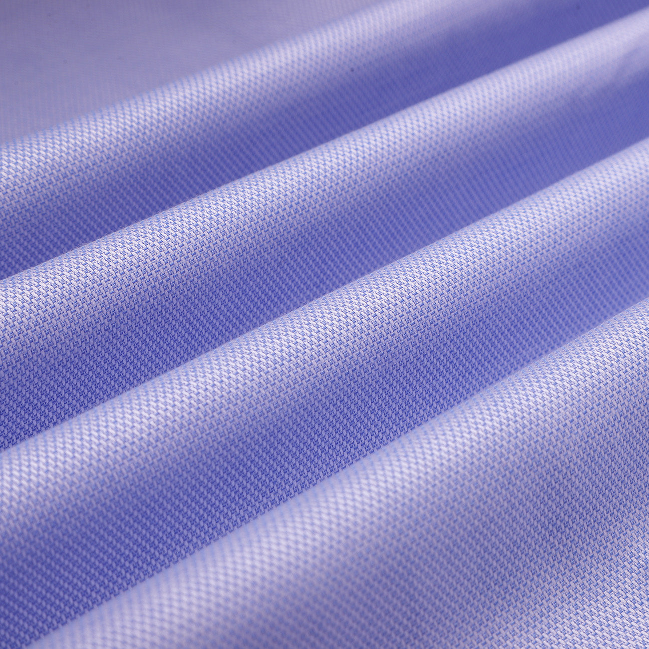 Luthai Glass Blue Dobby Half Sleeve 2 Ply Giza Cotton Shirt