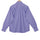 Cobalt Blue Houndstooth Button Down 2 Ply Cotton Shirt