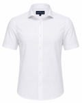 Arctic White Regular Fit Half Sleeve Cotton Shirt