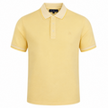 Lime Yellow Premium Cotton Polo T-Shirt