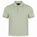 Sage Green Premium Cotton Polo T-Shirt