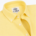 Buttercream Yellow Oxford Button Down Cotton Shirt