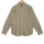 Khaki Button Down Cotton Linen Shirt