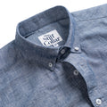Wolf Grey Button Down Linen Shirt