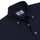 Navy Blue Button Down Cotton Linen Shirt