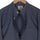 Slate Gray Oxford Chambray Mandarin Collar Shirt