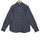 Monti Anchor Gray Poplin Button Down Cotton Shirt