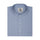 Shark Gray Poplin Mandarin Collar Shirt