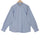 Shark Gray Poplin Mandarin Collar Shirt