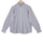 Silver Gray Houndstooth Button Down 2 Ply Cotton Shirt