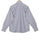 Silver Gray Houndstooth Button Down 2 Ply Cotton Shirt