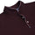 Soft Cotton Rich Maroon Polo T-shirt with Mandarin Collar