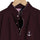 Soft Cotton Rich Maroon Polo T-shirt with Mandarin Collar