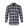 Green Check Flannel Button Down Casual Shirt