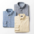 Pack of 3 Weekday Office Button Down Cotton Shirt