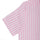 White Pink Candy Stripe Linen Half Sleeve Cotton Shirt