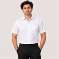 Original White Oxford Half Sleeve Cotton Shirt