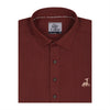 Brick Red Linen Blend Full Sleeve Premium Kurta Shirt