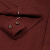 Brick Red Linen Blend Full Sleeve Premium Kurta Shirt