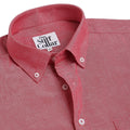 Salmon Oxford Button Down Cotton Shirt