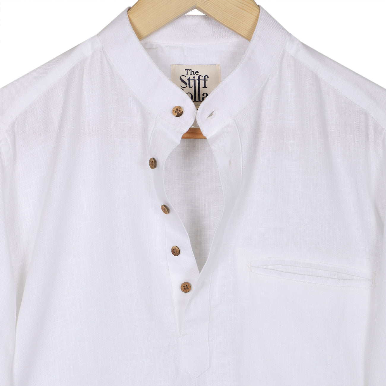 Classic Cool Cotton shirt Mens - White Half Sleeve – Hindustan