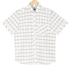 Off White Big Check Half Sleeves Shirt