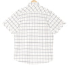 Off White Big Check Half Sleeves Shirt