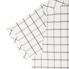 Off White Big Check Half Sleeves Shirt