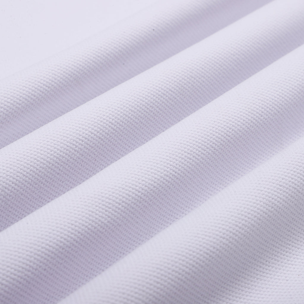 Milky White Mandarin Collar Premium T-shirt