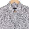 Backstream White Print Lightweight Poplin Half Sleeves Beach Shirt