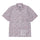 Coastline White Print Lightweight Poplin Half Sleeves Beach Shirt