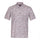 Coastline White Print Lightweight Poplin Half Sleeves Beach Shirt